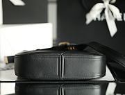 Chanel Calfskin Hobo Bag Black AS2844 29x28x7 cm - 6