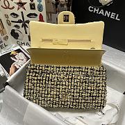 Chanel Woven Wool CF Purple 1112 Size 25x16x7 cm - 2