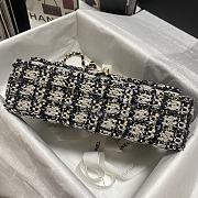 Chanel Woven Wool CF 11124 Size 25x16x7 cm - 4
