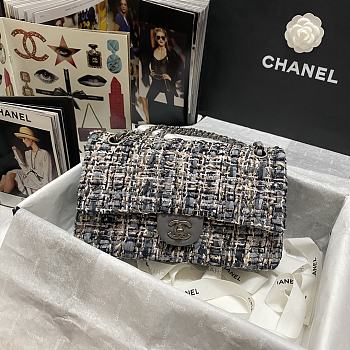 Chanel Woven Wool CF 11125 Size 25x16x7 cm