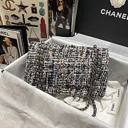 Chanel Woven Wool CF 11125 Size 25x16x7 cm - 5