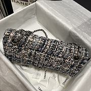 Chanel Woven Wool CF 11125 Size 25x16x7 cm - 4