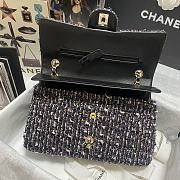 Chanel Woven Wool CF 11126 Size 25x16x7 cm - 5