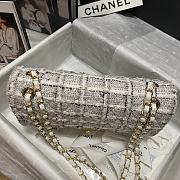 Chanel Woven Wool CF 11127 Size 25x16x7 cm - 5