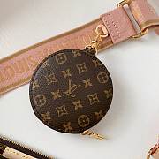 LV Multi pochette accessoires light pink strap M44840 Size 24×13.5×4cm - 6