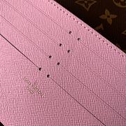 LV Pochette Accessoires Monogram Canvas Pink M80863 Size 21 x 12 x 3 cm - 2
