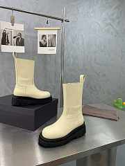 Bottega Veneta Lug White Boots - 5