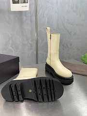 Bottega Veneta Lug White Boots - 3