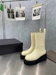 Bottega Veneta Lug White Boots - 2