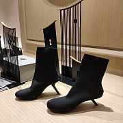  Balenciaga Black Elastic Ankle Boot - 1