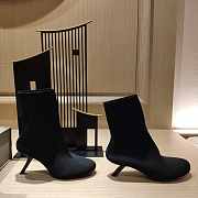  Balenciaga Black Elastic Ankle Boot - 4