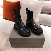 Balenciaga Tractor Leather Chelsea Boots - 1