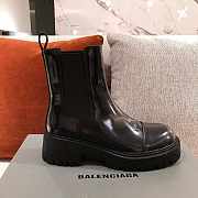 Balenciaga Tractor Leather Chelsea Boots - 4