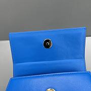 Jacquemus Le Chiquito Noeud Blue Size 18x15.5x8 cm  - 6