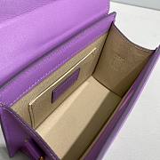 Jacquemus Le Chiquito Noeud Purple Size 18x15.5x8 cm  - 2