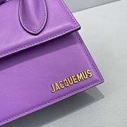 Jacquemus Le Chiquito Noeud Purple Size 18x15.5x8 cm  - 6