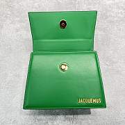 Jacquemus Le Chiquito Noeud Green Size 18x15.5x8 cm  - 3