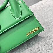Jacquemus Le Chiquito Noeud Green Size 18x15.5x8 cm  - 5