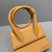 Jacquemus Le Chiquito Noeud Orange Size 18x15.5x8 cm - 4