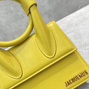 Jacquemus Le Chiquito Noeud Yellow Size 18x15.5x8 cm - 3