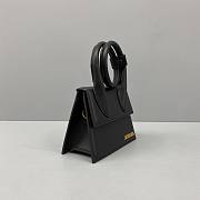 Jacquemus Le Chiquito Noeud Black Size 18x15.5x8 cm - 3