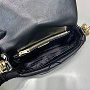 Prada System Nappa Patchwork Shoulder Bag Black Size 21 x 15 x 6.5 cm - 6
