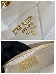 Prada System Nappa Patchwork Shoulder Bag white Size 21 x 15 x 6.5 cm - 4