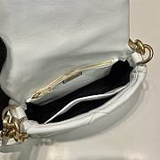 Prada System Nappa Patchwork Shoulder Bag white Size 21 x 15 x 6.5 cm - 2