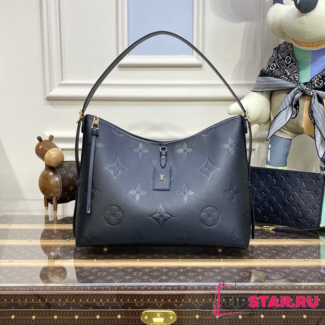 Louis Vuitton M46289 CarryAll MM Bag Black Size 30 x 39 x 15 cm - 1