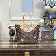 Louis Vuitton Neverfull MM Puppy  Size 32 x 29 x 17 cm - 1