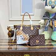 Louis Vuitton Neverfull MM Kitty Size 32 x 29 x 17 cm - 1