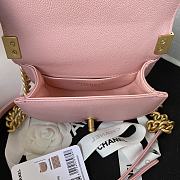 Chanel Mini Boy Messenger Bag Pink Light AS3315 size 15x9.5x4.5 cm - 2
