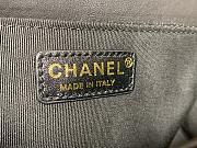 Chanel Boy Bag Latest Bag Navy Black 67086 Size 25cm - 3