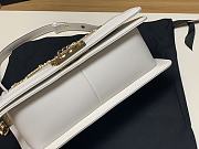 Chanel Boy Bag Latest Bag White 67086 Size 25cm - 3