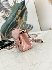 Chanel Flap Mini Pink Size 17 cm - 3