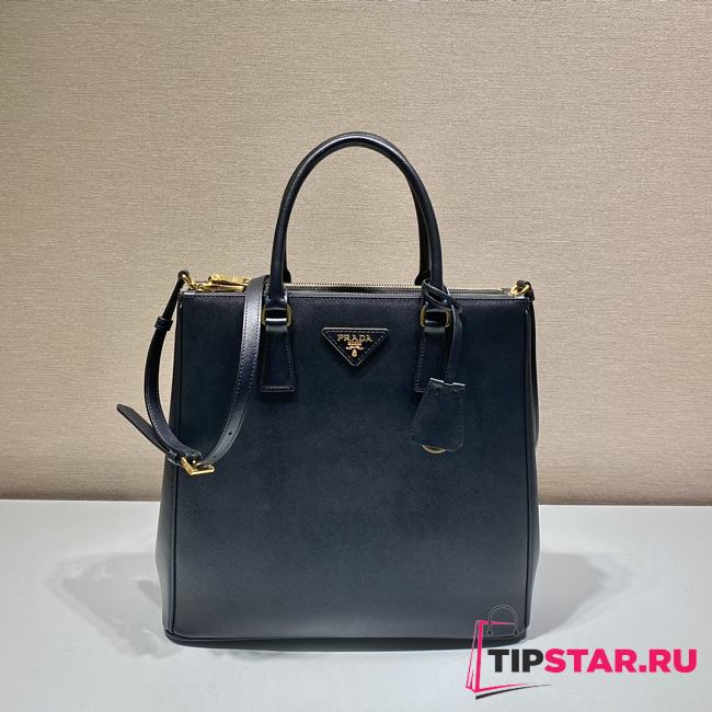 Prada Galleria Saffiano leather Black bag 1BA304 Size 33x34x15 cm - 1