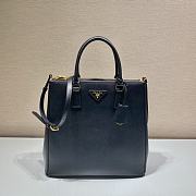 Prada Galleria Saffiano leather Black bag 1BA304 Size 33x34x15 cm - 1