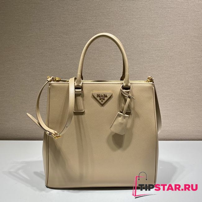 Prada Galleria Saffiano leather Beige bag 1BA304 Size 33x34x15 cm - 1