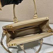 Prada Galleria Saffiano leather Beige bag 1BA304 Size 33x34x15 cm - 3