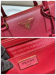 Prada Galleria Saffiano leather Red bag 1BA304 Size 33x34x15 cm - 2