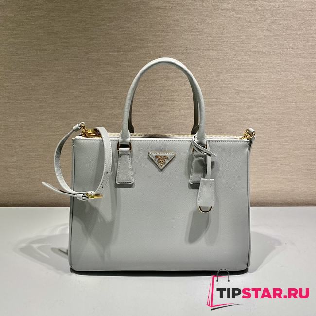 Prada Galleria Saffiano leather Grey bag 1BA304 Size 33x34x15 cm - 1