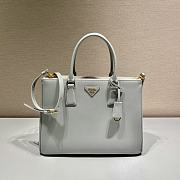 Prada Galleria Saffiano leather Grey bag 1BA304 Size 33x34x15 cm - 1