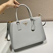 Prada Galleria Saffiano leather Grey bag 1BA304 Size 33x34x15 cm - 5