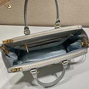 Prada Galleria Saffiano leather Grey bag 1BA304 Size 33x34x15 cm - 4