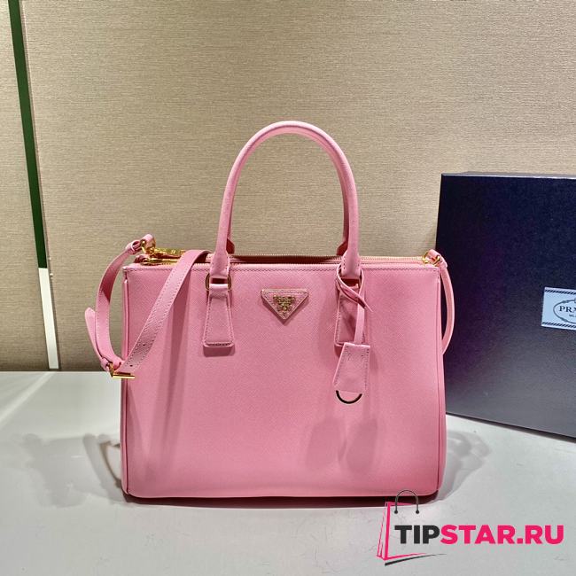 Prada Galleria Saffiano leather Pink bag 1BA304 Size 33x34x15 cm - 1