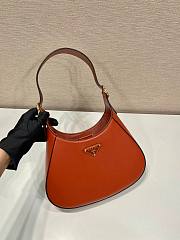 Prada Cleo Brushed Leather Shoulder Brow Bag Size 27x19x5 cm - 2