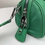 Prada Re-Edition 2005 Nylon Boston Portuton Green 1BB846 Size 20x11.5x11 - 3