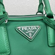 Prada Re-Edition 2005 Nylon Boston Portuton Green 1BB846 Size 20x11.5x11 - 2