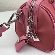 Prada Cleo Brushed Leather Shoulder Pink Bag Size 27x19x5 cm - 5