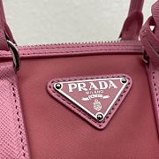 Prada Cleo Brushed Leather Shoulder Pink Bag Size 27x19x5 cm - 2